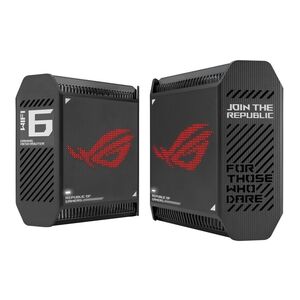 ASUS ROG Rapture GT6 AX10000 Wifi 6 Game-Ready Mesh System (2 Pack)