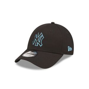 New Era MLB New York Yankees Neon Outline 9Forty Men's Cap - Black (One Size)