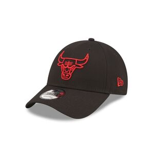 New Era NBA Chicago Bulls Neon Outline 9Forty Men's Cap - Black (One Size)