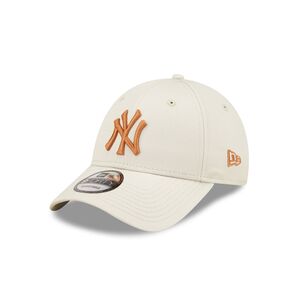 New Era MLB League Essential New York Yankees 9Forty Men's Cap - Beige (One Size)