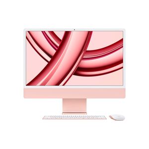 Apple 24-inch iMac with Retina 4.5K display M3 chip with 8-core CPU and 8-core GPU / 8GB / 256GB SSD (Arabic/English)- Pink