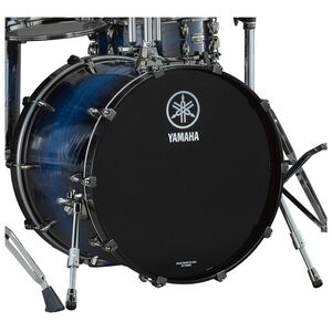 Yamaha LHB2218UZU Live Custom Hybrid Oak Bass Drum - Ice Sunburst (22 x 18-Inch)