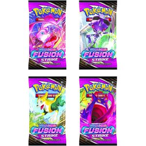 Pokemon TCG Sword & Shield 8 Fusion Strike Booster (Single Pack - 10 Cards)