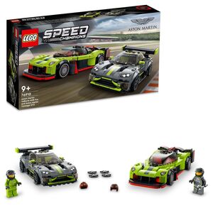 LEGO Speed Champions Aston Martin Valkyrie AMR Pro and Aston Martin Vantage GT3 76910
