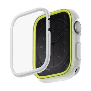 Uniq Moduo Apple Watch Case with Interchangeable PC Bezel 41/40mm - Frost (Lime/White)