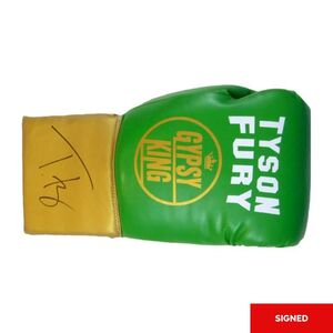 Bootroom Collection Authentic Signed Tyson Fury Boxing Glove