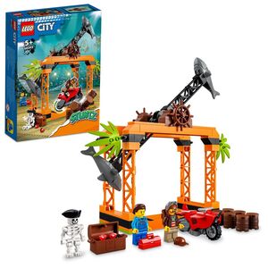 LEGO City The Shark Attack Stunt Challenge 60342 (122 Pieces)