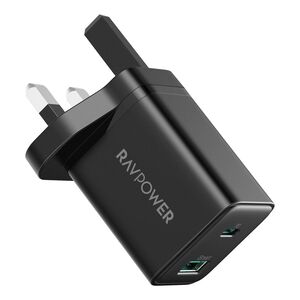 RAVpower RP-PC170 PD 30W Wall Charger 1A - Black