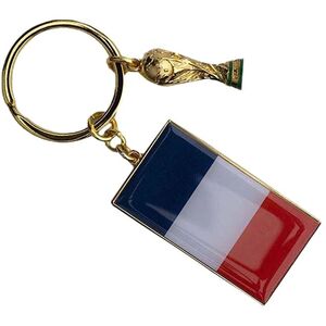 FIFA World Cup Qatar 2022 Official Product 3D Keychain with France Flag