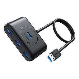 UGreen 4-Port USB 3.0 A Hub With 1m Cable - Black