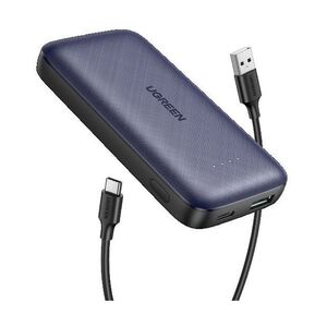 UGreen PB178 Mini Quick Charging Dual Port (USB-C & USB-A) Power Bank 10000mAh 20W - Blue