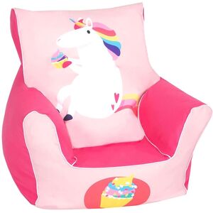 Delsit Bean Chair - Unicorns - Muffin
