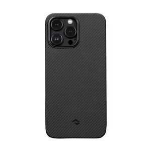 Pitaka MagEZ Case 3 Carbon Fiber for iPhone 14 Pro Max - 600D Black/Grey (Twill)