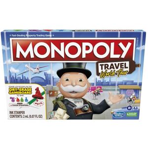 Hasbro Monopoly Travel World Tour Board Game F4007