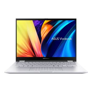 ASUS Vivobook S 14 Flip 2-in-1 Laptop AMD Ryzen 5-5600H/8GB/512GB SSD/AMD Radeon Graphics/14" WUXGA/60Hz/Windows 11 Home - Cool Silver