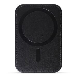 Hyphen MagSafe Wallet Single Pocket Holder for Smartphones - Black