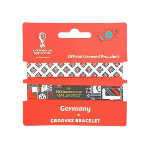FIFA World Cup Qatar 2022 Groovez Bracelets - Germany (Set of 2)