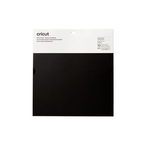 Cricut Cricut Smart Sticker Cardstock 33 x 33cm (10 Sheets) - Black