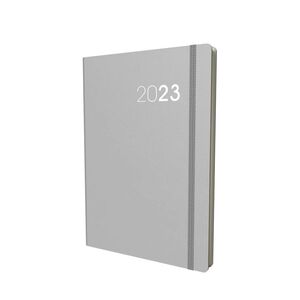 Collins Debden Legacy A5 Day To Page Diary 2023 - Grey