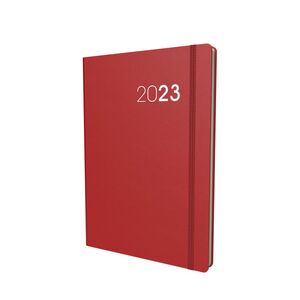 Collins Debden Legacy A5 Week To View Diary 2023 - Red