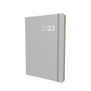 Collins Debden Legacy A5 Week To View Diary 2023 - Grey