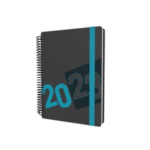 Collins Debden Delta A5 Day To A Page (Appt) Diary 2023 - Blue
