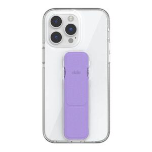 CLCKR Clear Stand & Grip Case for iPhone 14 Pro Max - Purple