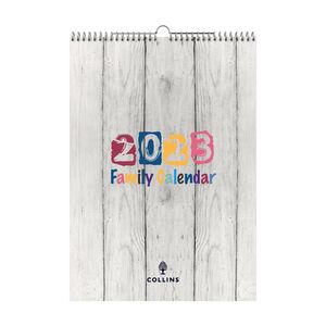 Collins Debden Calendars Brighton Family Wall Calendar Diary 2023