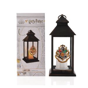 Warner Bros Harry Potter Light Up Lantern - Hogwarts Crest
