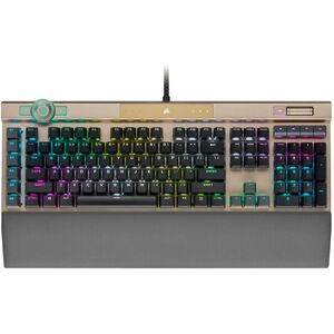 Corsair K100 RGB Optical-Mechanical Gaming Keyboard - Midnight Gold