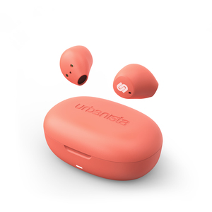 Urbanista Lisbon True Wireless Earbuds - Coral Peach