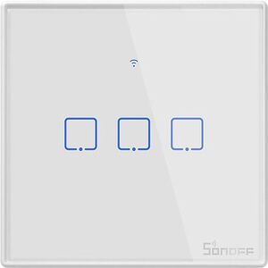 Sonoff T0UK3C-Tx 3 Gang Smart Wi-Fi Wall Light Smart Switch
