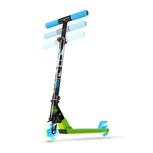Madd Gear Carve Rize 100 Foldable Light-Up Scooter - Teal/Lime