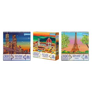 Spin Master Puzzles Travel Series Jigsaw Puzzle (300 Pieces) (Assortment - Includes 1)