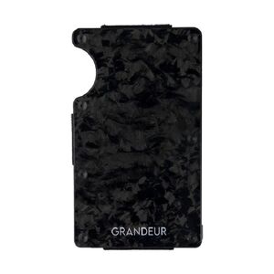 Grandeur Forged Carbon Cardholder RFID 85 x 45 mm - Black (Holds up to 12 cards)