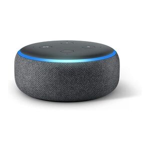 Amazon Echo Dot 3rd Gen Smart speaker with Alexa - Charcoal Fabric