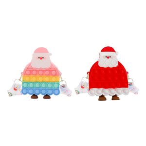 Squizz Toys Pop The Bubble Santa Purse (Assorted - Includes 1)