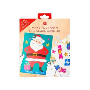 Talking Tables Craft With Santa Card Kit