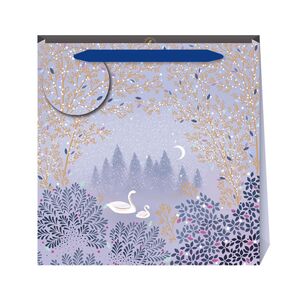 Sara Miller Moonlight Dreams Swans Medium Bag (22 x 22 x 8cm)