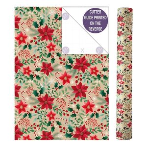 Design By Violet Christmas Gift Wrap - Blooms
