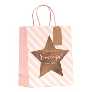 Design By Violet Christmas Gift Bag - Elegance - Medium