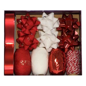 Design By Violet Christmas Gift Set - Red Bow And Ribbon Set