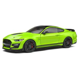 Solido Ford Mustang Shelby Gt500 2020 1.18 Diecast Grabber Lime Scale Model Car