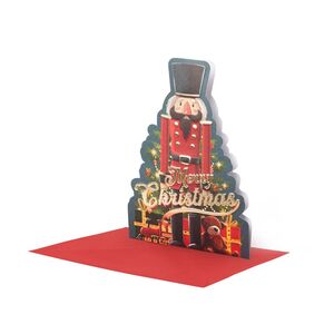 Legami Large Christmas Greeting Card - Nutcracker