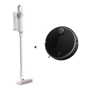 Xiaomi Mi Robot Vacuum-Mop 2 Pro - Black + Mi Vacuum Cleaner Light - White (Bundle)