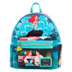 Loungefly Leather Disney Princess Scenes Series Mini Backpack