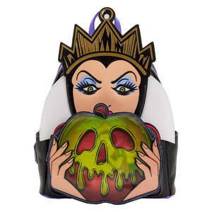 Loungefly Leather Disney Villains Scene Evil Queen Apple Mini Backpack
