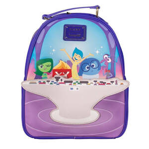 Loungefly Leather Disney Pixar Inside Out Character Mini Backpack