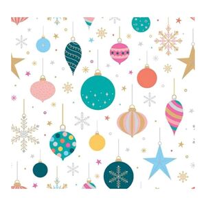 Craftbox Colorful Hanging Balls Gift Wrapping Paper (70 x 100cm) (80gsm)