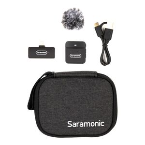 Saramonics Blink100 B3 Ultracompact 2.4GHz Dual-Channel Wireless Microphone System For iOS